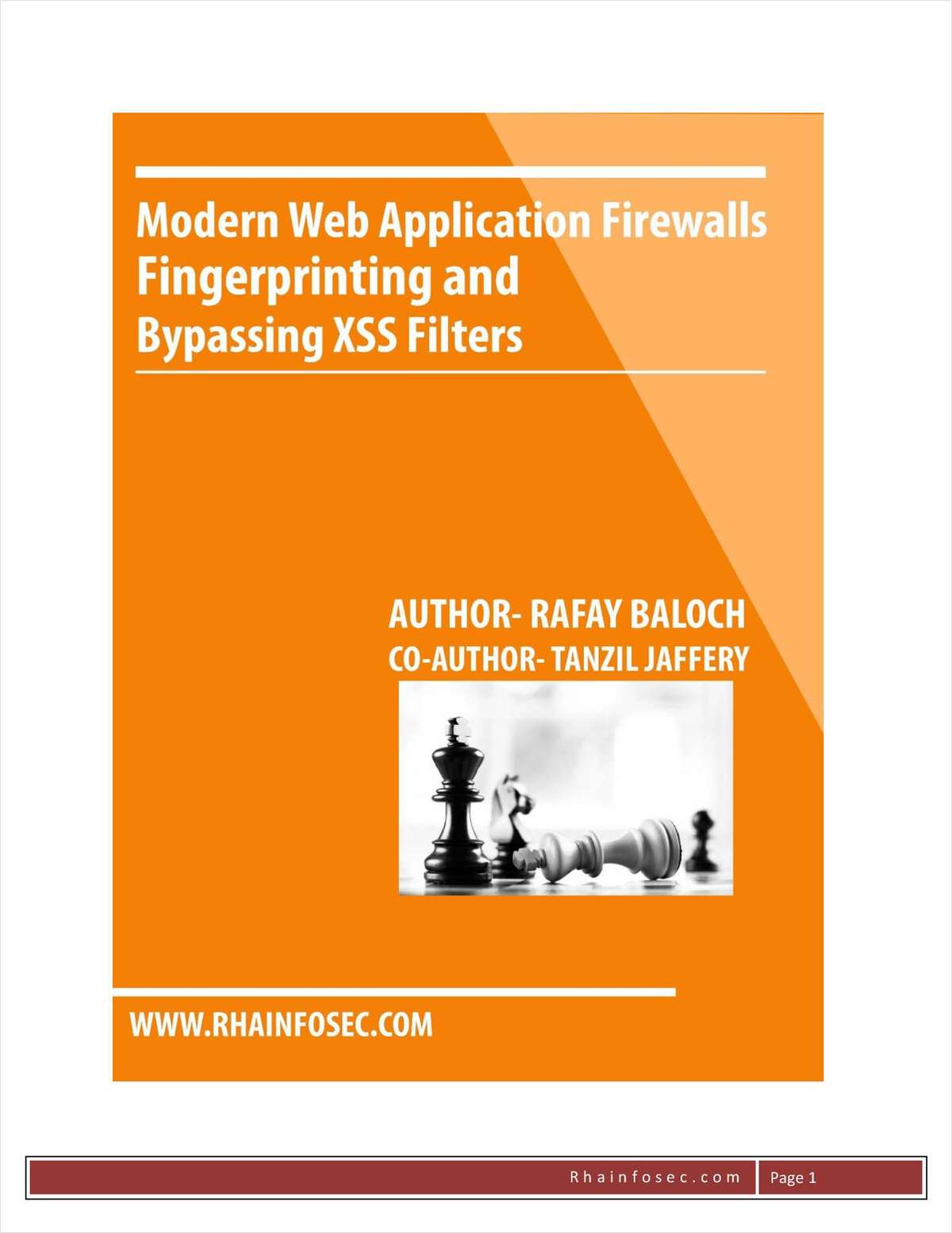 Modern Web Application Firewalls Fingerprinting and Bypassing XSS Filters
