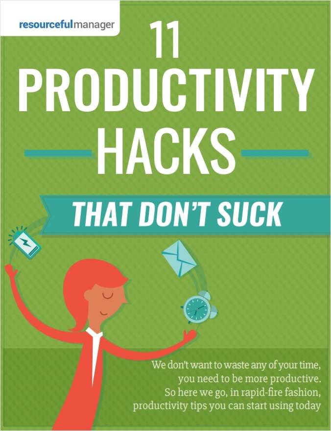 11 Productivity Hacks That Don't Suck