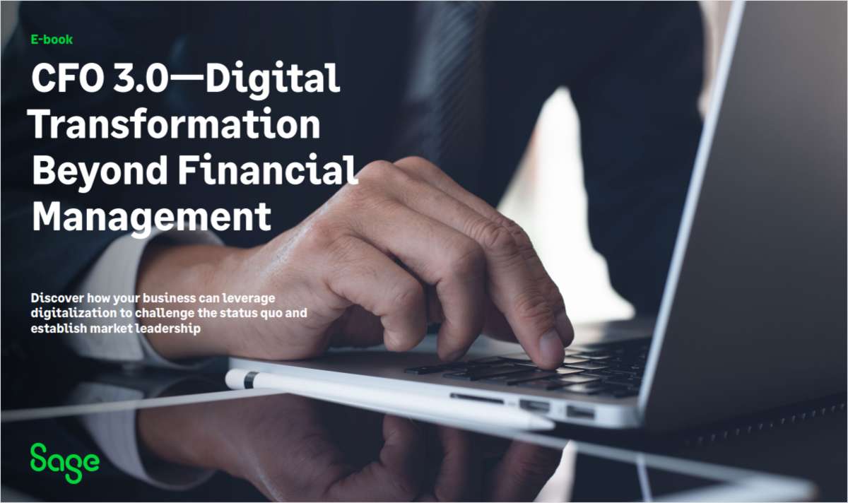 CFO 3.0 - Digital Transformation Beyond Financial Management