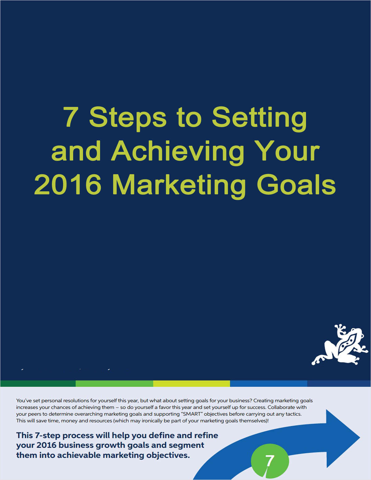 7 Steps to Setting and Achieving Your Marketing Goals