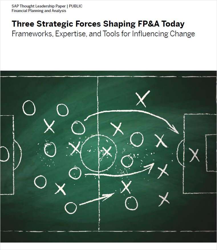 Three Strategic Forces Shaping FP&A Today