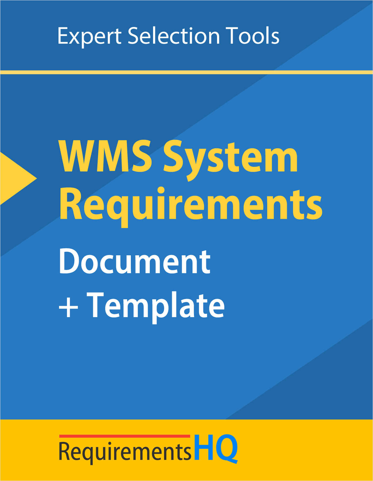 Warehouse Management System Requirements Document & Template