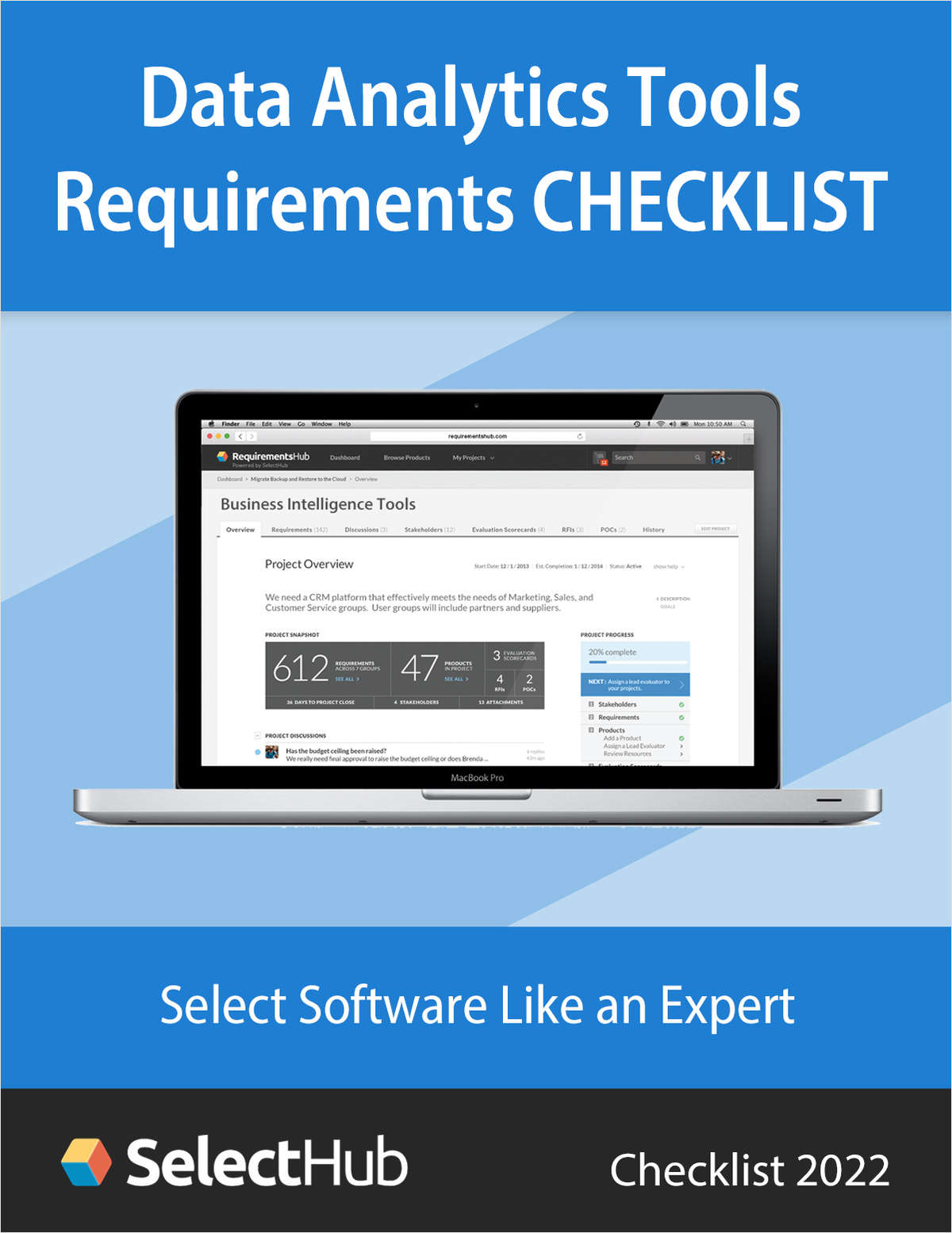 Data Analytics Tool Requirements Checklist for 2022