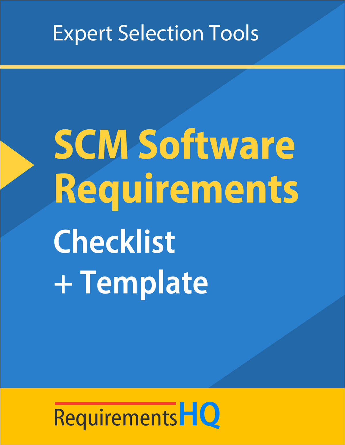 SCM Software Requirements Checklist & Template 2023