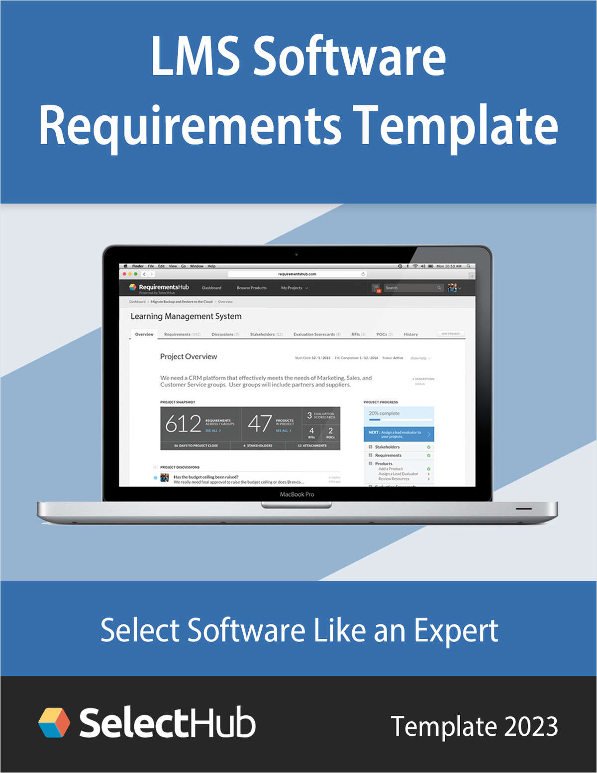 LMS Software Requirements Template for 2023