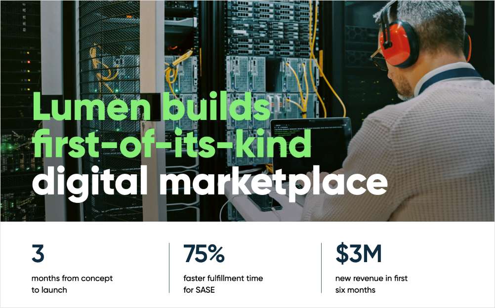 Lumen builds first-of-its-kind digital marketplace