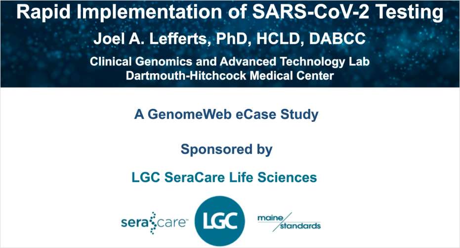 Rapid Implementation of SARS-CoV-2 Testing