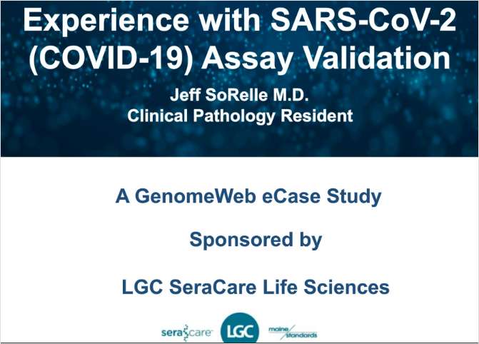 Experience with SARS-CoV-2 (COVID-19) Assay Validation