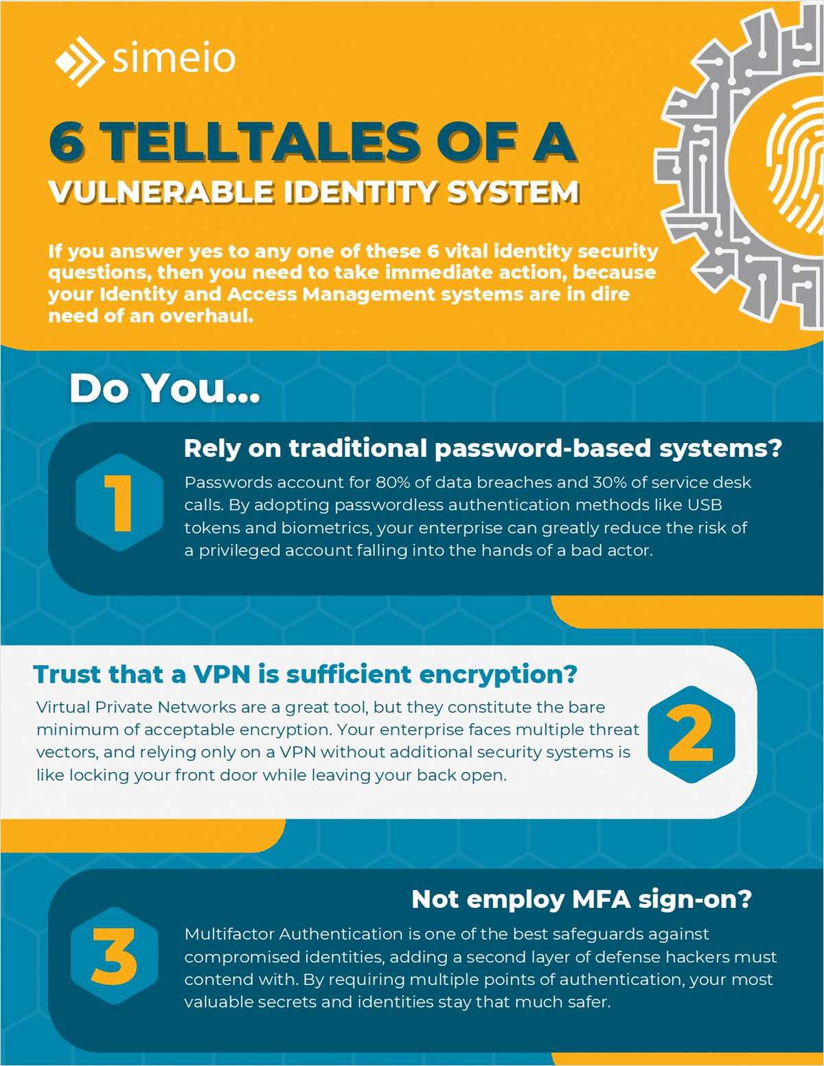 6 Telltales of a Vulnerable Identity System