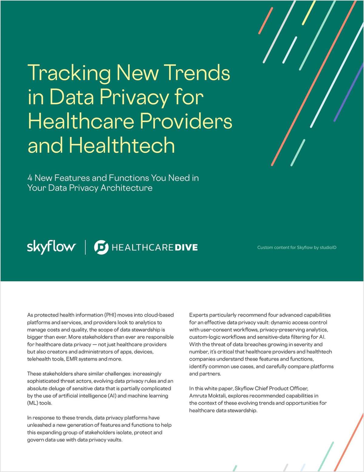 Reimagining Healthcare Privacy in an Era of Security Demands