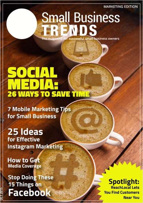 Social Media: 26 Ways to Save Time -- Marketing Issue