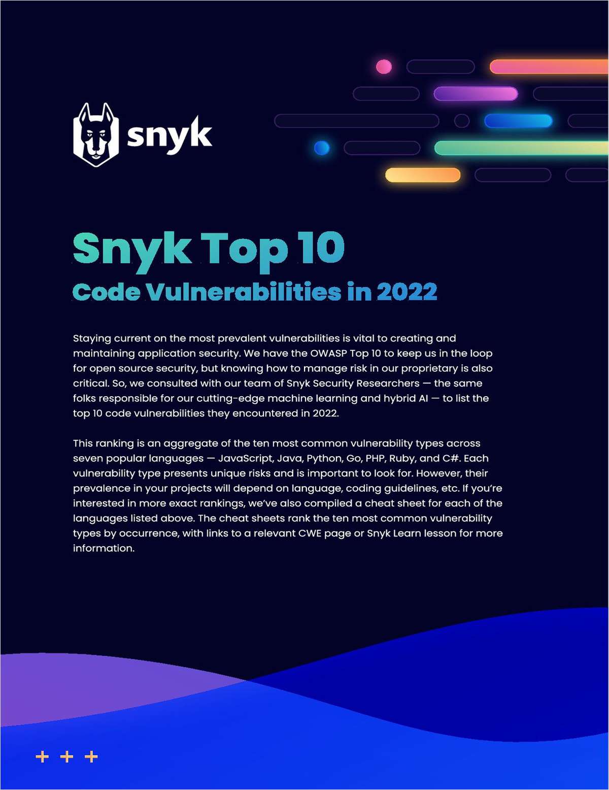 Snyk Top 10: Code Vulnerabilities You Should Know in 2023