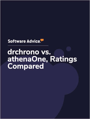 drchrono vs. athenaOne Ratings, Compared