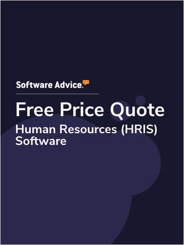 What does human resources (HRIS) software cost? Get a free price quote