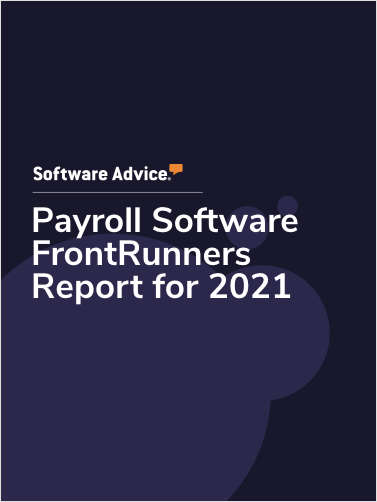 Payroll Software FrontRunners Report for 2021
