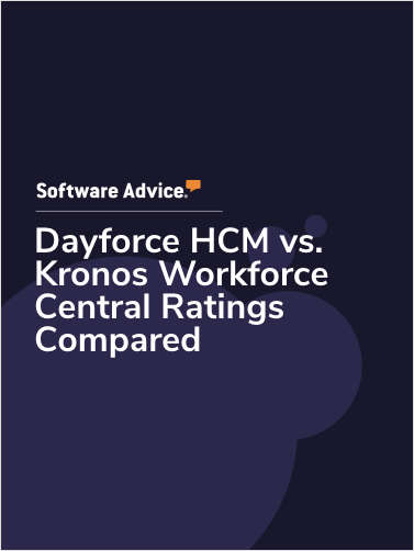 Dayforce HCM vs. Kronos Workforce Central Ratings Compared