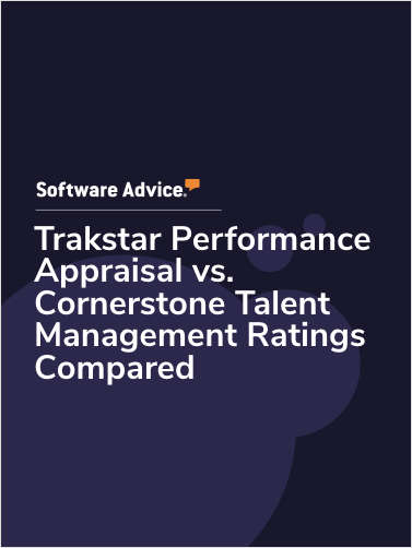 Trakstar Performance Appraisal Software vs. Cornerstone Talent Management Ratings Compared