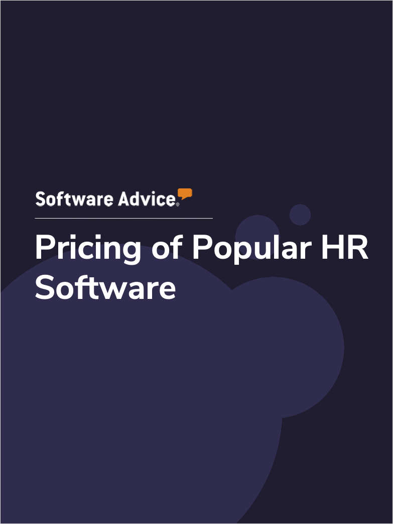 Pricing of Popular HR Software