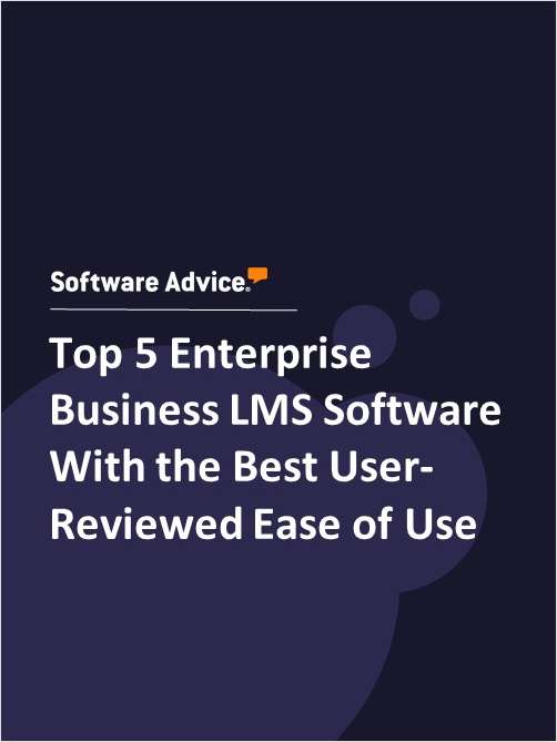 Top 5 Enterprise Business LMS Software With the Best User-Reviewed Ease of Use