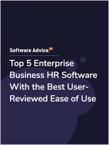 Top 5 Enterprise Business HR Software With the Best User-Reviewed Ease of Use