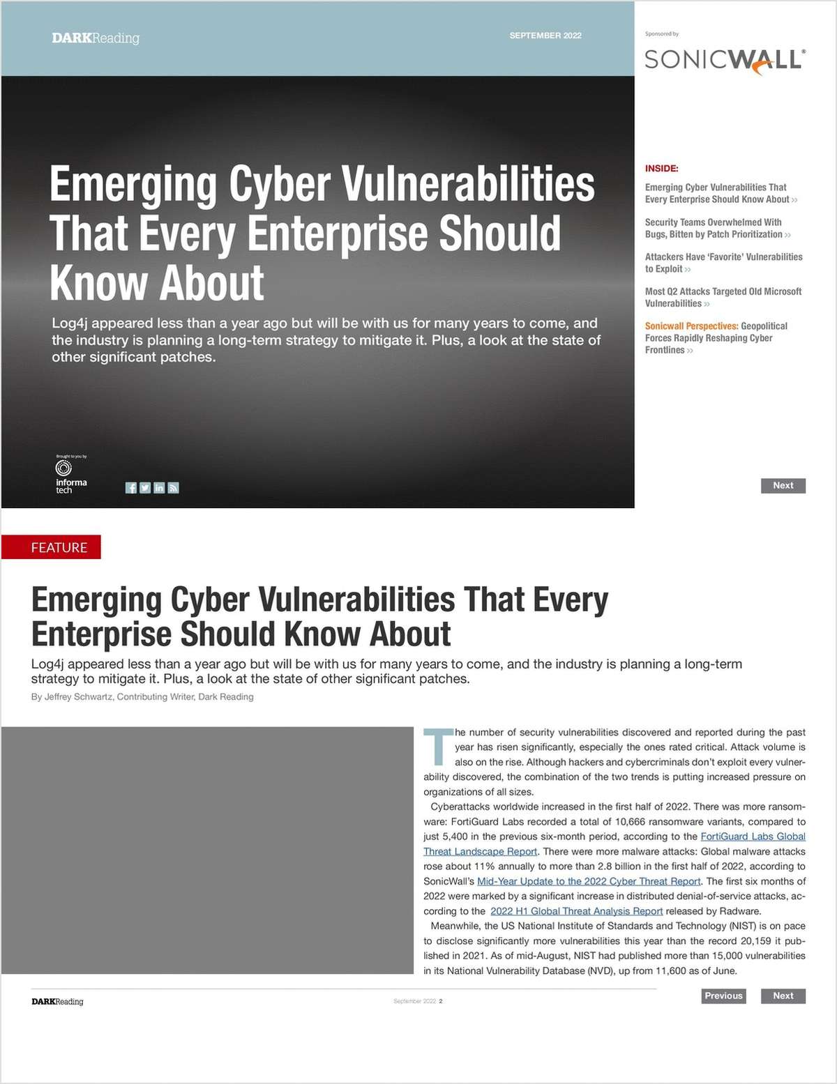 Emerging Cyber Vulnerabilities That Every Enterprise Should Know About