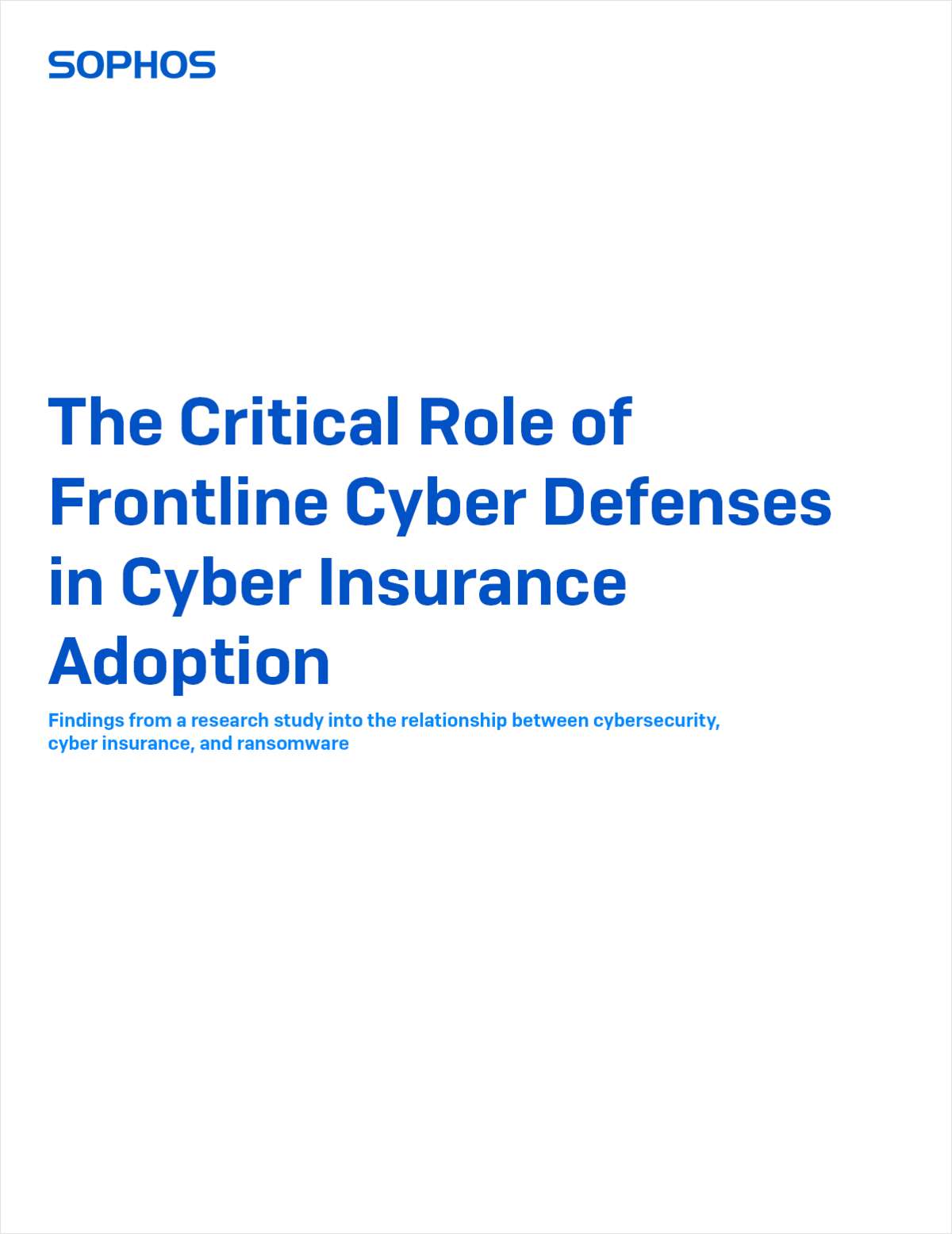 The Critical Role of Frontline Cyber Defenses in Cyber Insurance Adoption