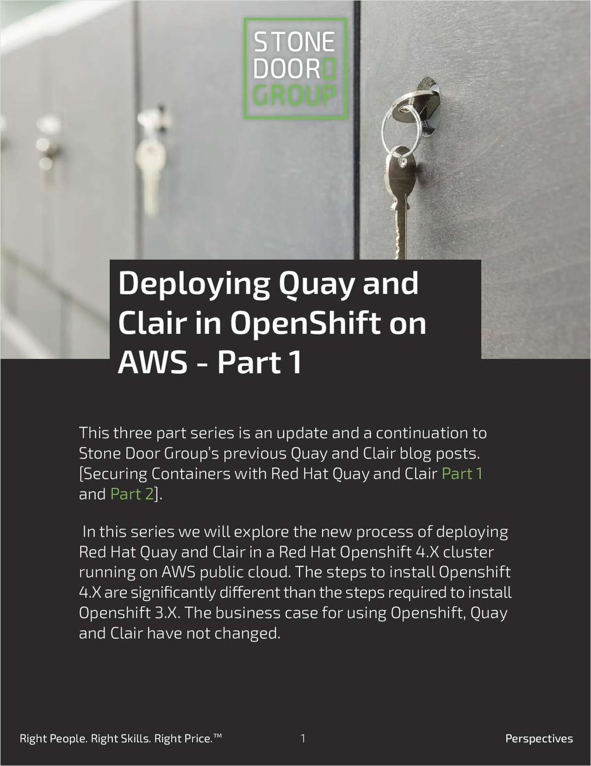 Securing Containers with Red Hat Quay and Clair