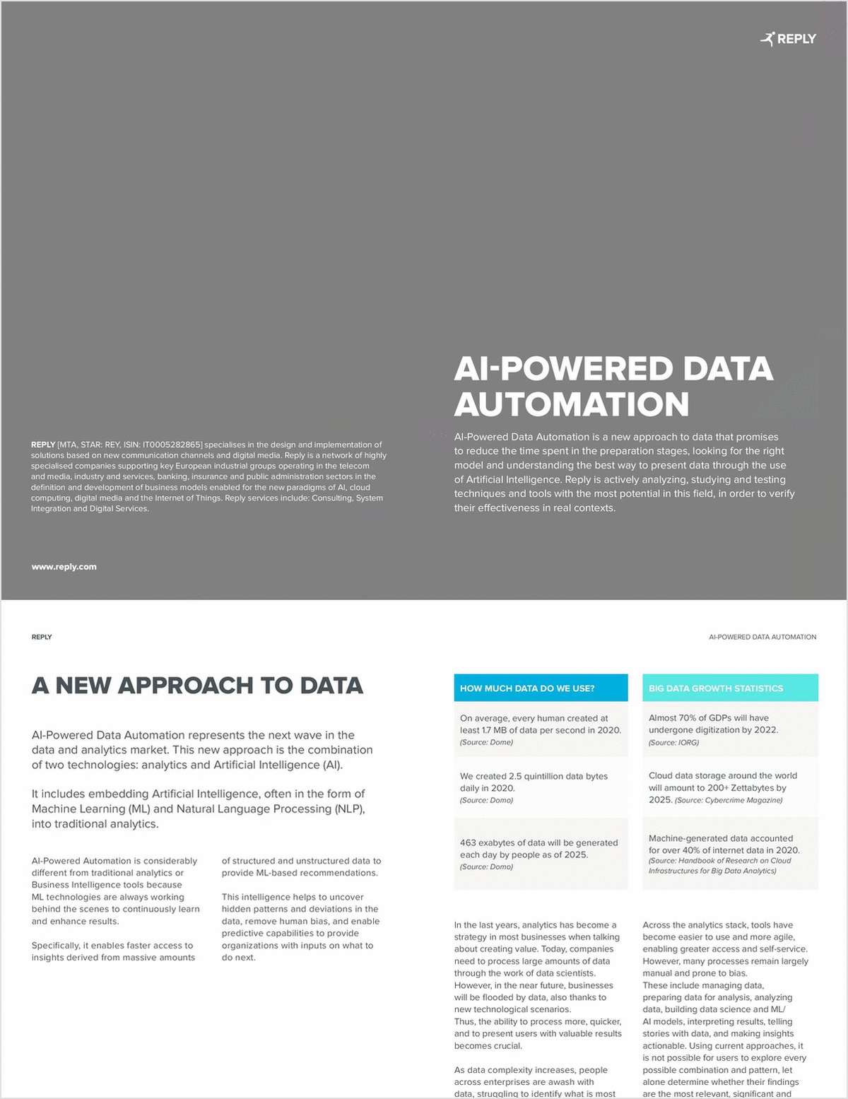 A New Approach to Data
