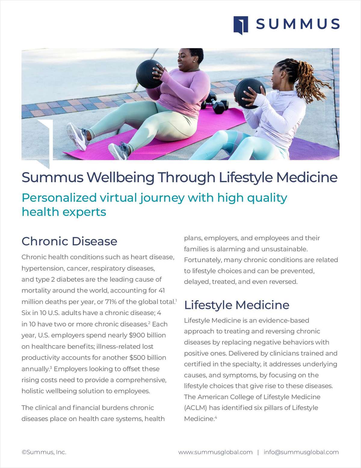 Employee Wellbeing Through Lifestyle Medicine