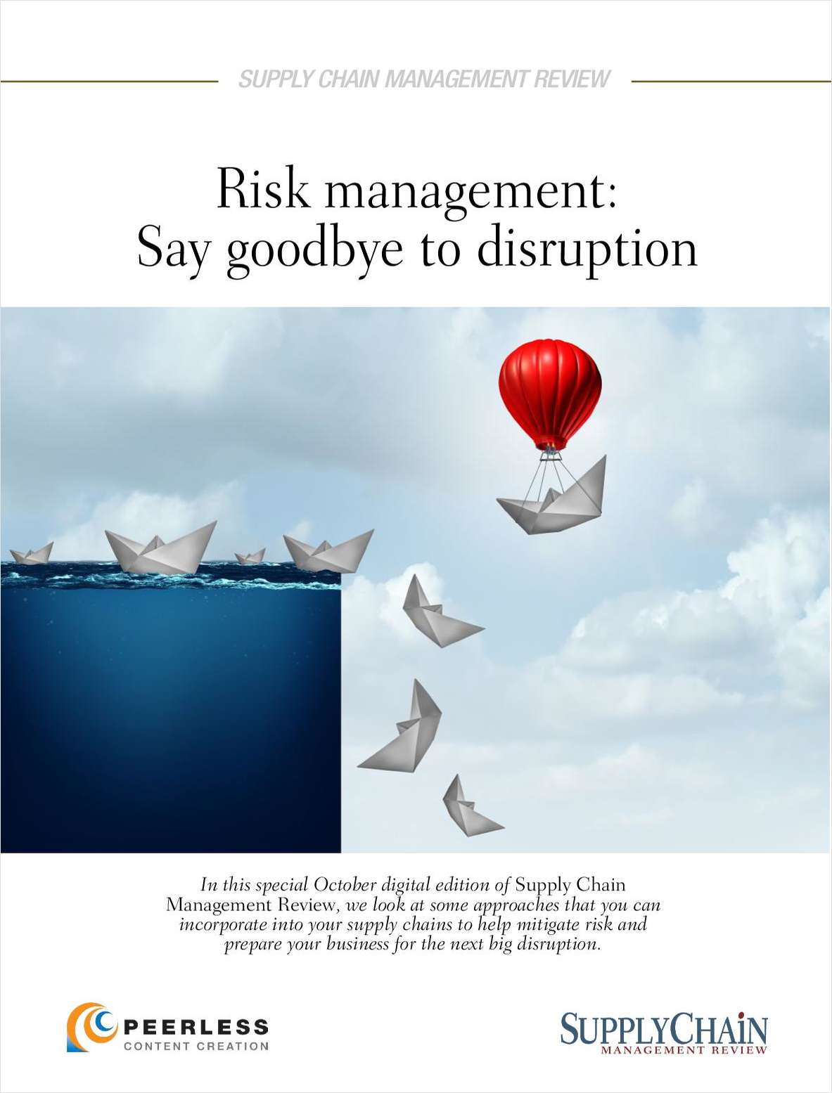 Risk management: Say goodbye to disruption