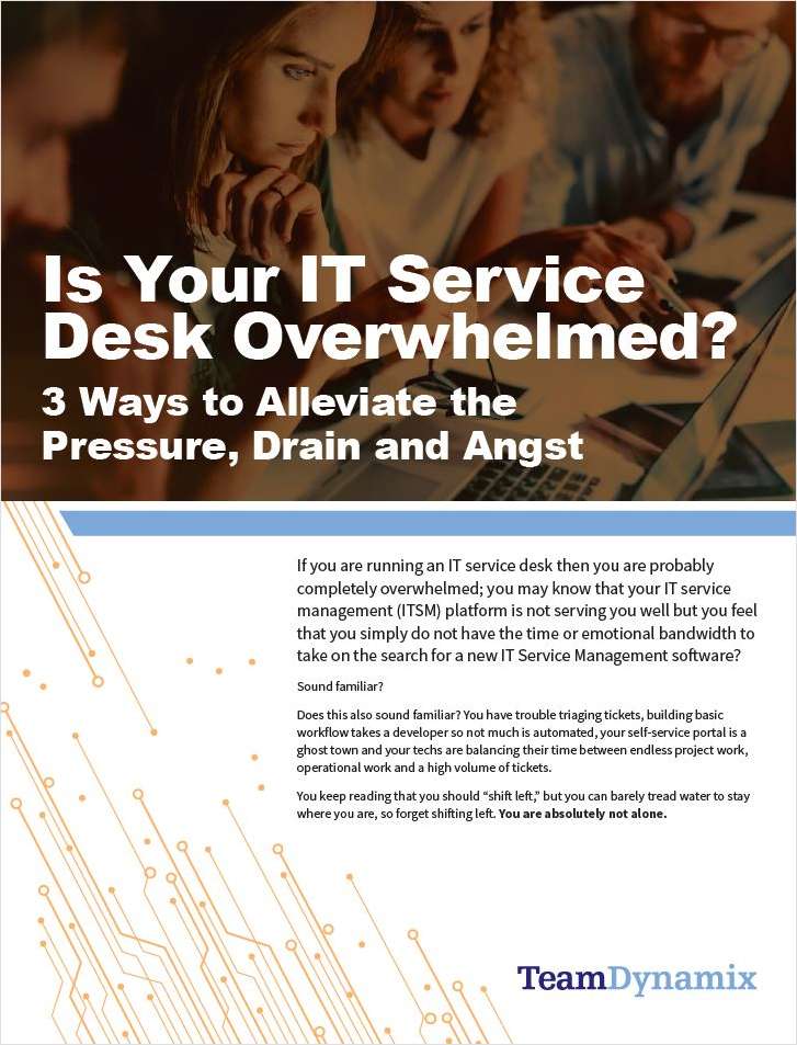 Is Your IT Service Desk Overwhelmed
