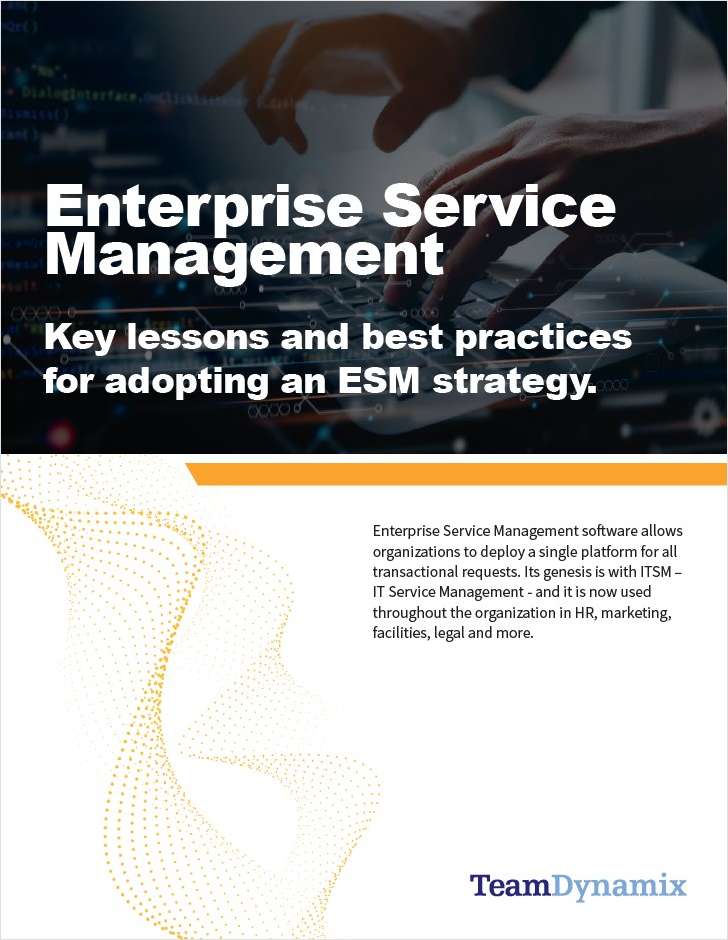 Key Lessons for Enterprise Service Management