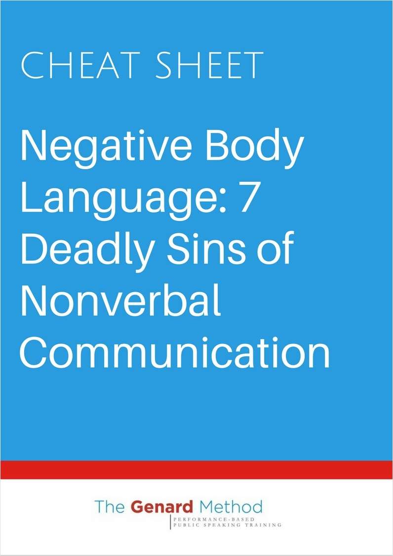 Negative Body Language: 7 Deadly Sins of Nonverbal Communication