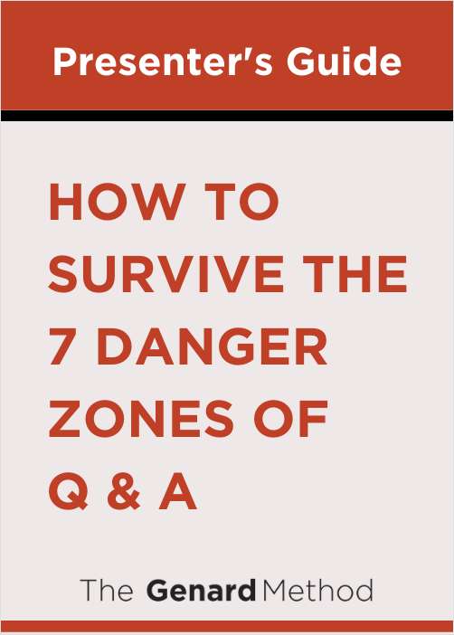 How to Survive the 7 Danger Zones of Q&A