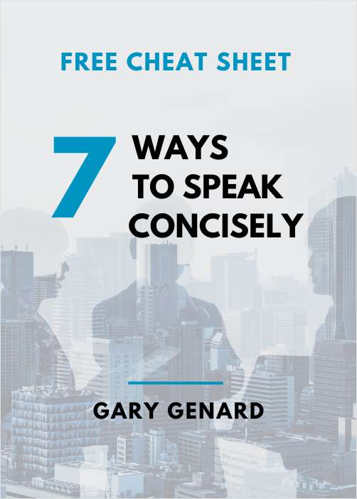 7 Ways to Speak Concisely
