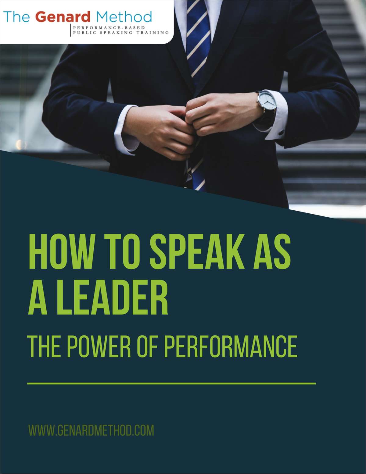 How To Speak as a Leader - The Power of Performance