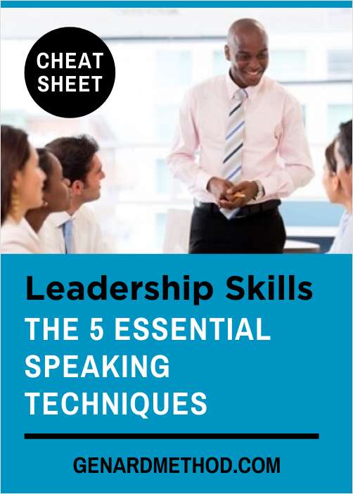 Leadership Skills: 5 Essential Speaking Techniques