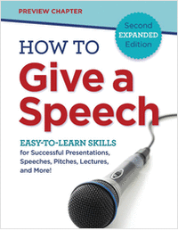 How to Give a Speech