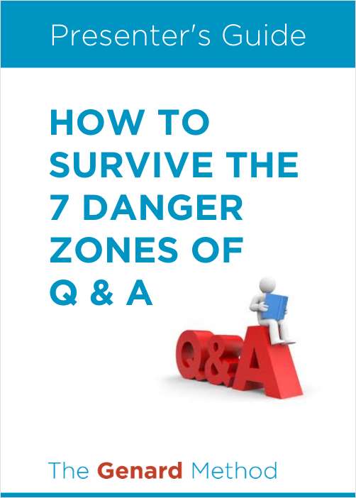 How to Survive the 7 Danger Zones of Q & A