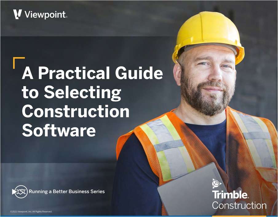 Download the Practical Guide to Selecting Construction Software
