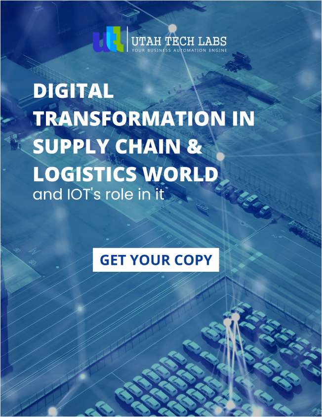 Digital Transformation in Supply Chain & Logistics World: and IOT's role in it