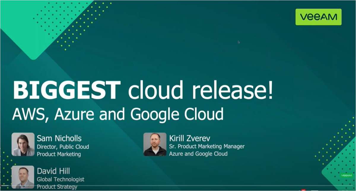 Biggest Cloud Release: AWS, Azure and Google