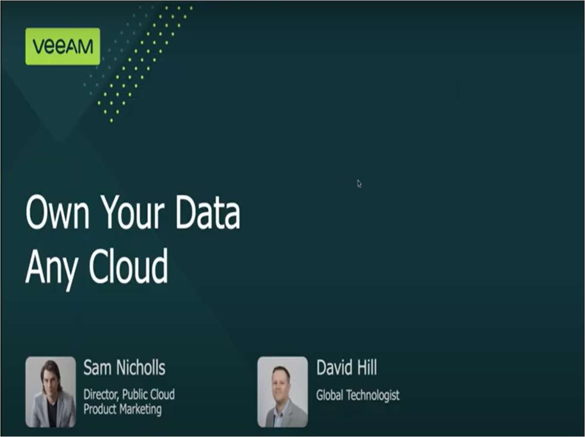 Own Your Data. Any Cloud: Best Practices for Hybrid Cloud Backup