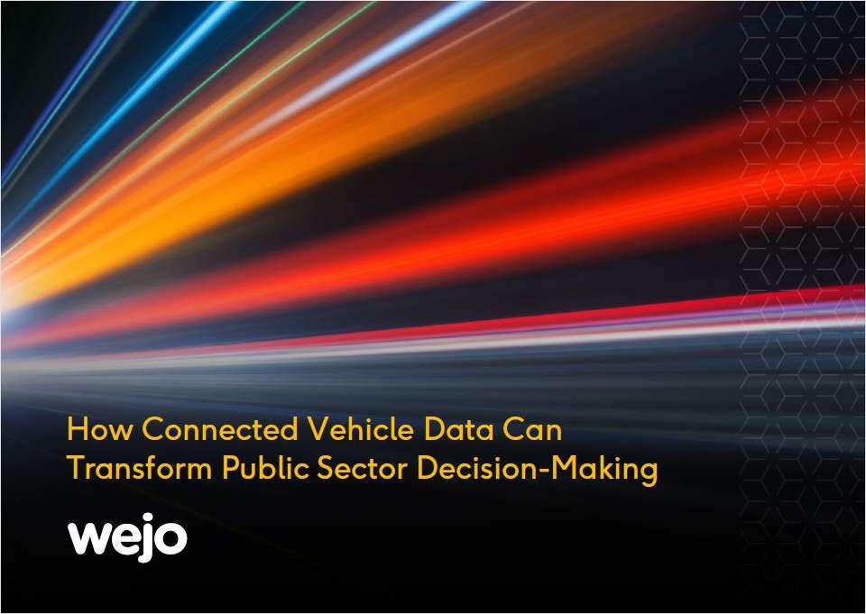 How Connected Vehicle Data Can Transform Public Sector Decision-Making