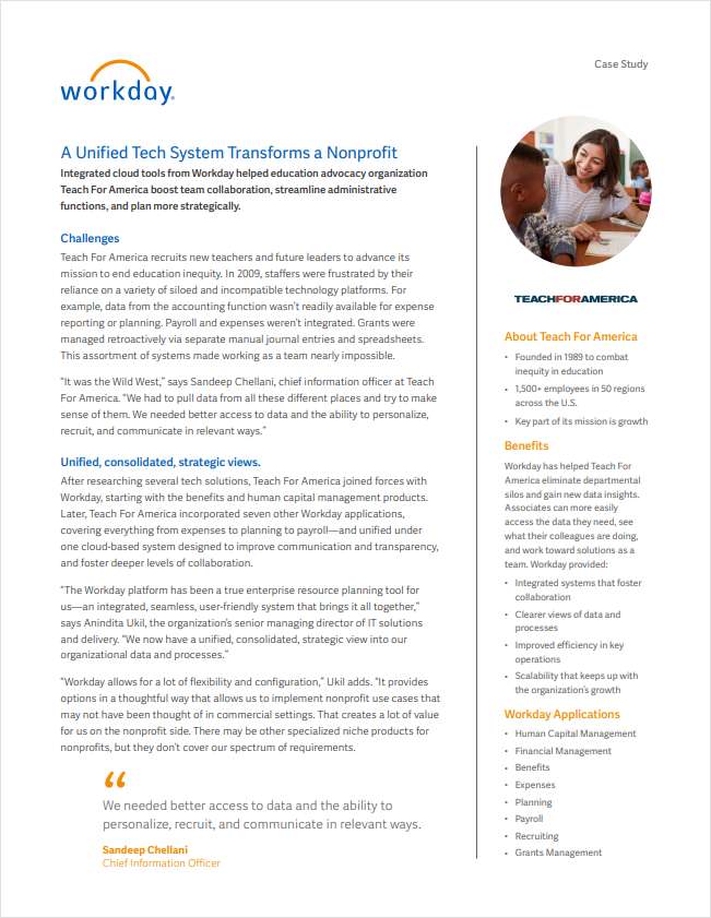A Unified Tech System Transforms a Nonprofit