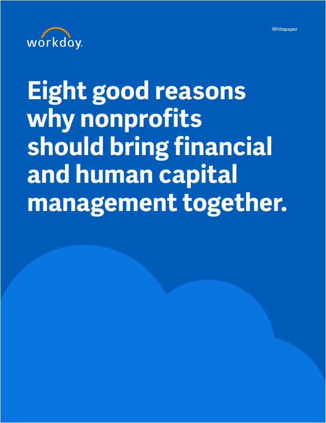 Eight Good Reasons Why Nonprofits Should Bring Financial and Human Capital Management Together