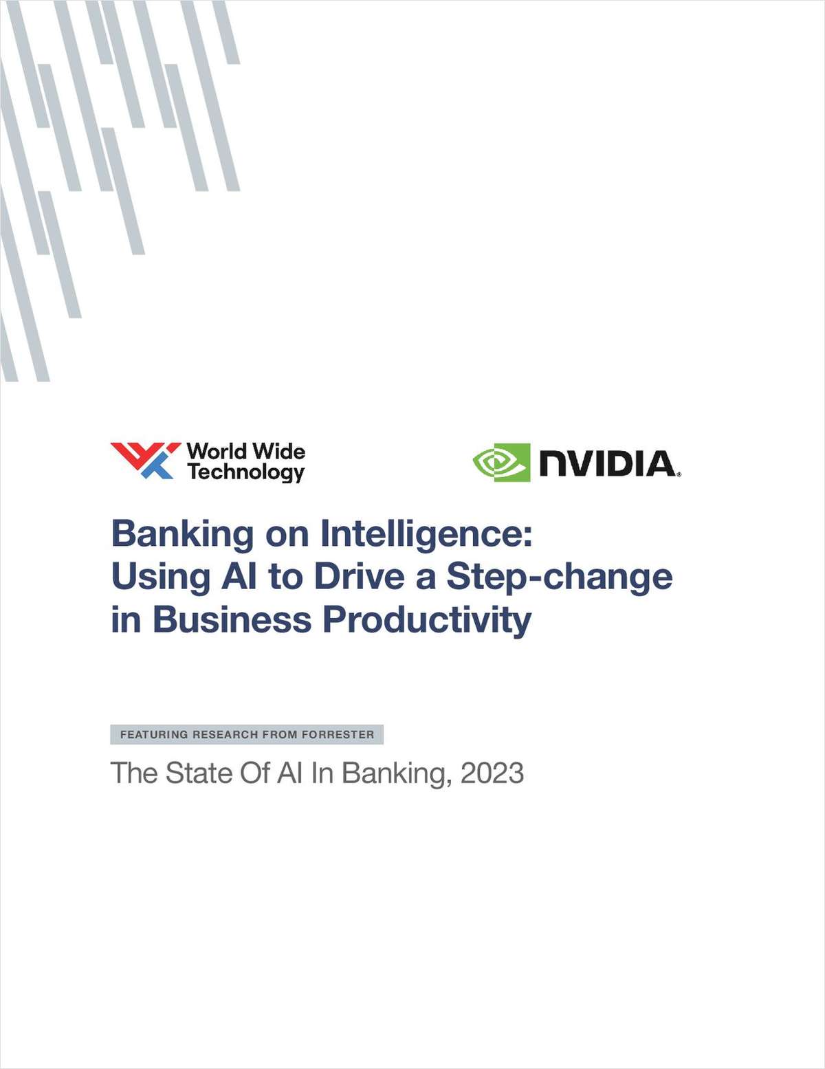 Report: The state of AI in banking, featuring research from Forrester