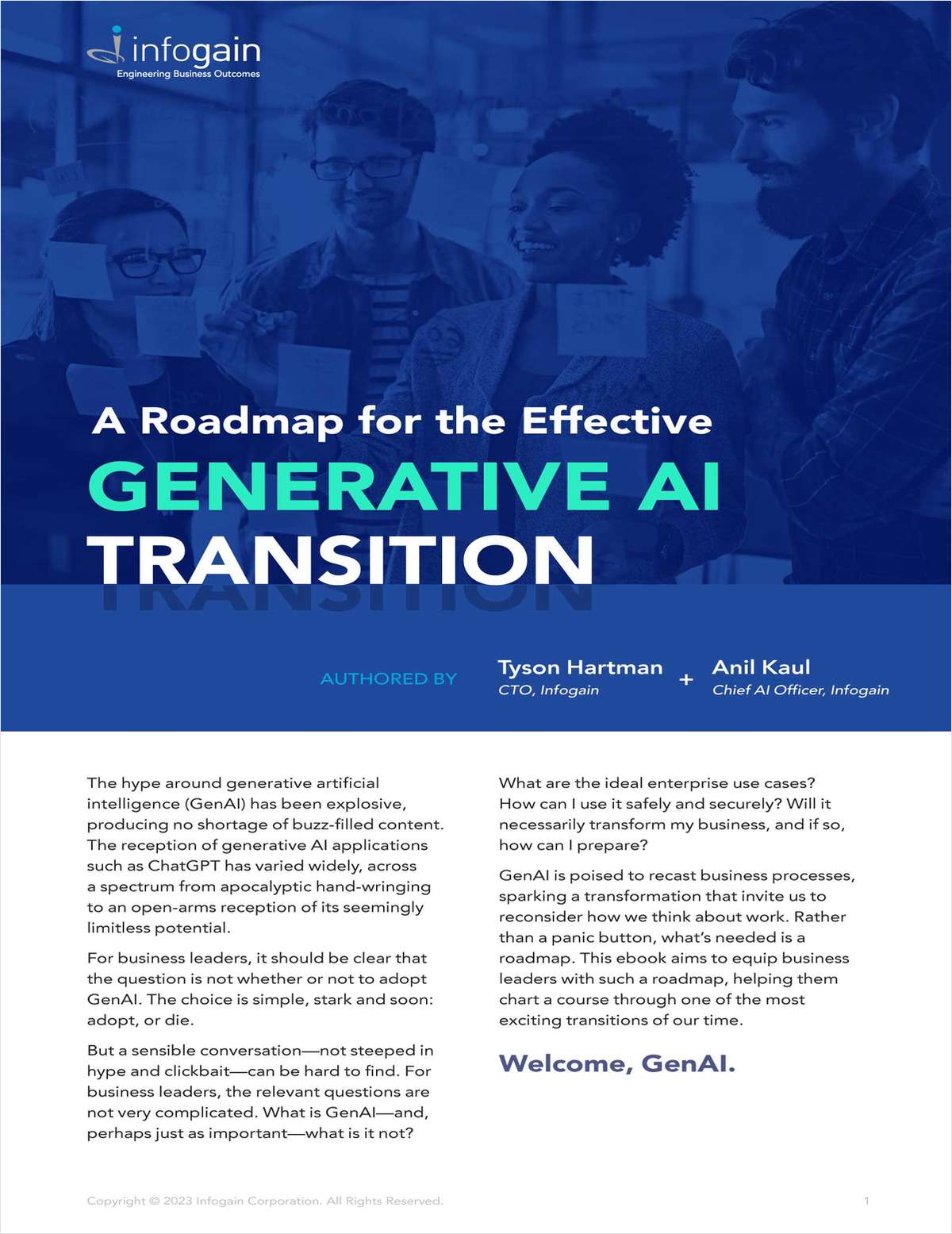 A Roadmap for the Effective Generative AI Transition