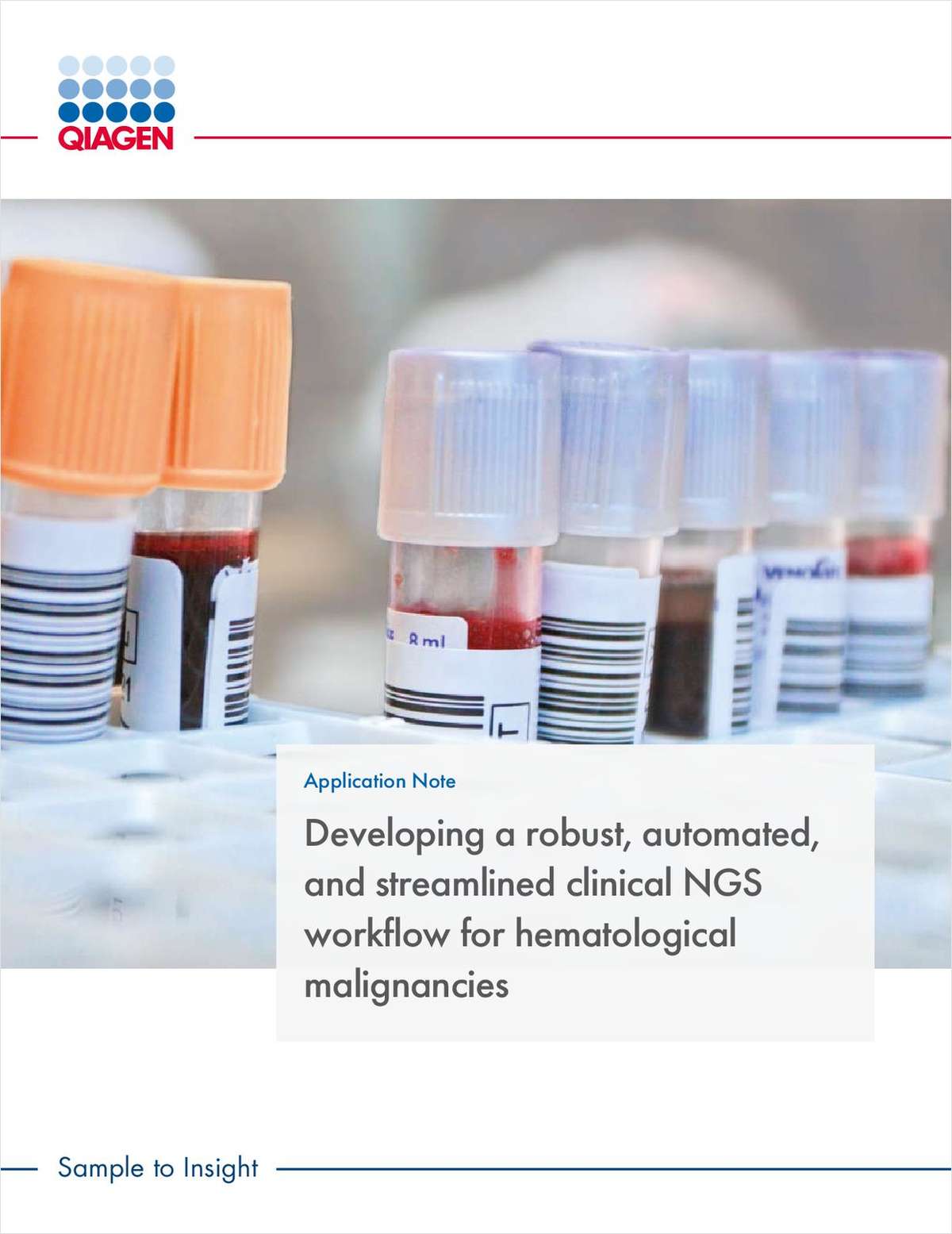 Developing a Robust, Automated, and Streamlined Clinical NGS Workflow for Hematological Malignancies