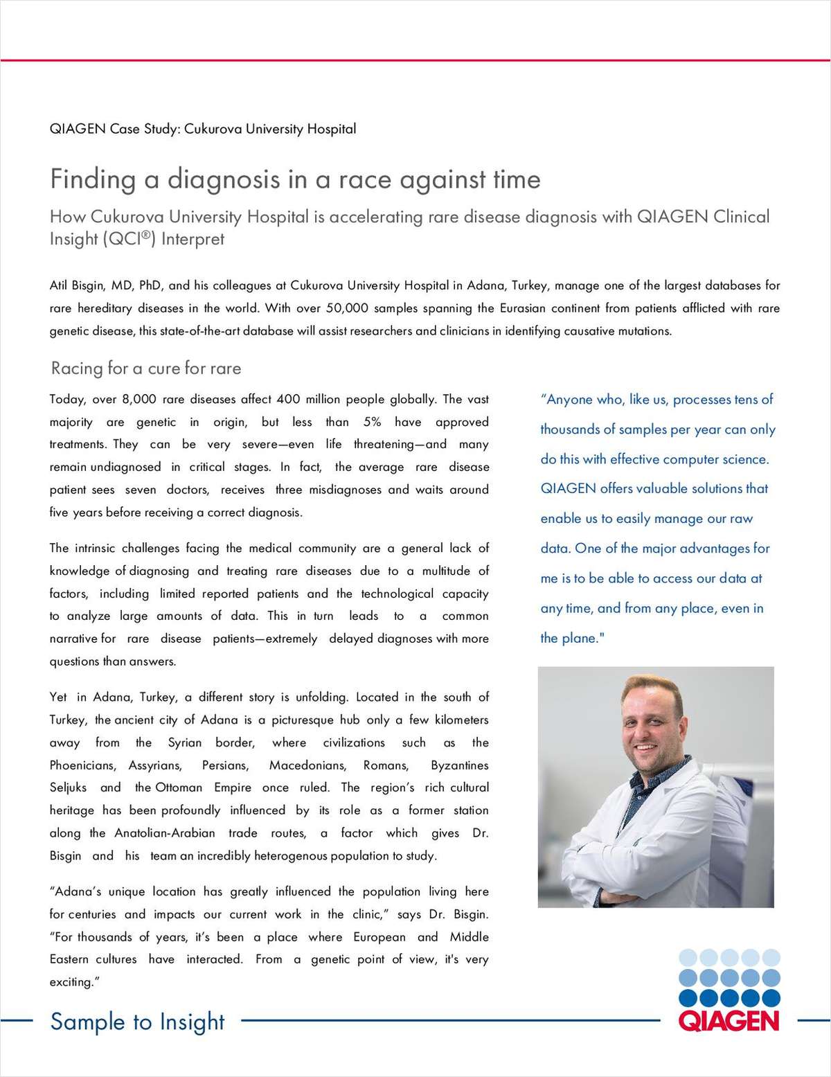 Finding a Diagnosis in a Race Against Time